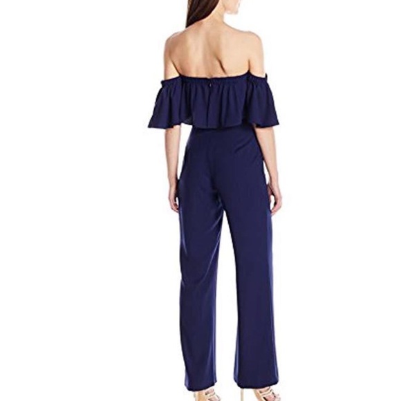 Vince Camuto Navy Jumpsuit - Picture 2 of 5